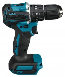Шурупокрут-дриль з ударним режимом акумуляторний Makita DHP487Z (40 Нм, 1.5-13 мм, BL, LXT, без акумуляторів та зарядного пристрою) - мініатюра 4