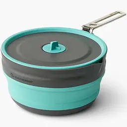 Набір посуду Sea To Summit Frontier UL Collapsible One Pot Cook Set w/2.2L Pot 2P (1033-STS ACK026031-122101) - мініатюра 7