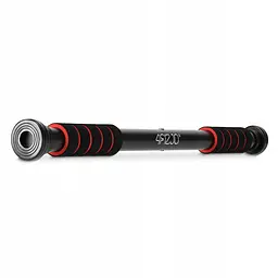 Турнік розсувний 4FIZJO Basic 61.5-100 см Black/Red (P-5905973402712)