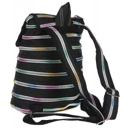 Рюкзак шкільний Zipit Zipper Black Rainbow Teeth (ZBPL-10) - мініатюра 2
