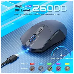 Мишка Redragon M917GB ST4R Pro Wireless/Bluetooth Black (72209) - мініатюра 7