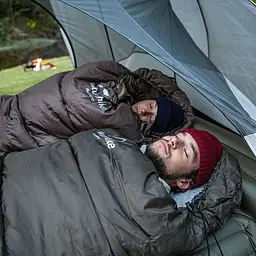 Спальний мішок з капюшоном Naturehike U250 NH20MSD07 (6°C) правий (Коричневий) - мініатюра 4