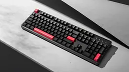 Клавіатура механічна X3 104Key, Keychron Brown, USB-A, QMK/VIA, Hot-Swap, EN/UKR, RGB, чорн Lemokey teh0013891 - мініатюра 4