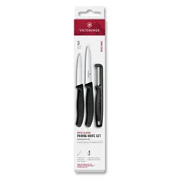 Набір для чищення овочів Victorinox Swiss Classic 3шт чорн 6.7113.33 - мініатюра 1