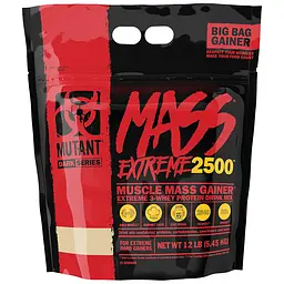 Гейнер Mutant Mass xXxtreme 2500, 5 кг - Печиво-крем