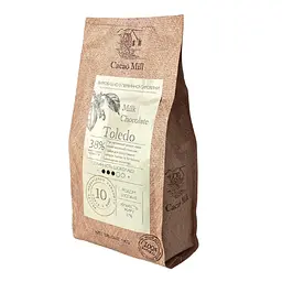 Шоколад молочний 38% Cacaomill Toledo 1 кг