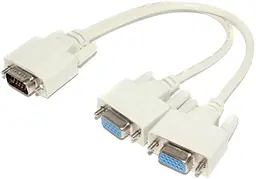 Розгалужувач Ritar Vga тато - 2 x мами male to 2female 20 см