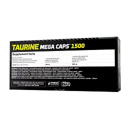 Амінокислота Olimp Taurine Mega Caps 120 капсул (Ф001677) - мініатюра 2