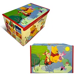 Складаний короб-органайзер Disney Winnie the Pooh з кришкою 38х25х25 см (D-3522)