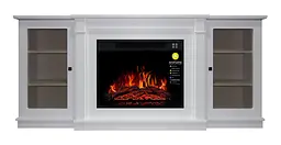 Камінокомплект ArtiFlame VERMONT AF23S БІЛИЙ Б'ЯНКО