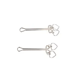 Затискачі на соски Chisa Fetish Fantasy Heart Nipple Clamps - мініатюра 4