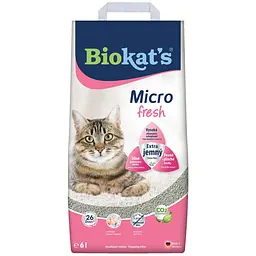 Наповнювач для котячого туалету Biokat's Micro Fresh бентонітовий 6 л (арт.613925)