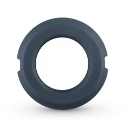 Ерекційне кільце Boners Cock Ring With Carbon Steel, 3.7 см (сірий)