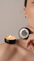 Парфумована масажна свічка Choice Aroma Citrus Sunshine із натурального соєвого воску (4820007771125) - мініатюра 4