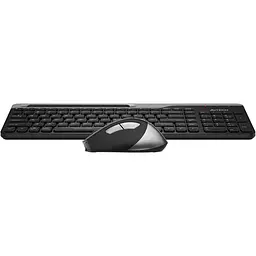 Комплект (клавіатура + миша) A4Tech FB2535C Smoky Grey [122250] - мініатюра 3