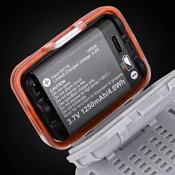 Ліхтар налобний Mactronic Vaya 480 Lm холодний/теплий/червоний LED Type-C Red - мініатюра 5