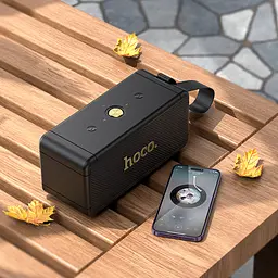Портативна Bluetooth-колонка Hoco HT1 Max Marquis sports BT speaker Black - мініатюра 4