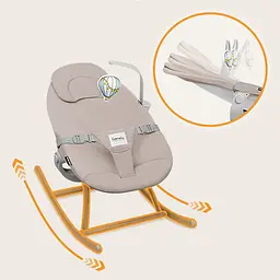 Стільчик для годування Lionelo Dalia Set grey stone natural (LO-DALIA SET GREY STONE NATURAL) - мініатюра 14