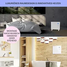 Конвекційний обігрівач Klarstein Norderney 1000 Вт 20 м кв (10032788) - мініатюра 5