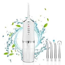 Іригатор портативний Oral Irrigator 3 режими роботи, 2 насадки - мініатюра 4