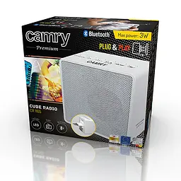 Компактний спікер, радіо Camry CR 1165 з Bluetooth, 220вт, акумулятор - мініатюра 5