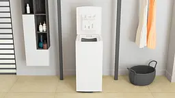 Whirlpool Пральна машина вертикальна, 6кг, 1200, B, 60см, дисплей, інвертор, білий - мініатюра 3