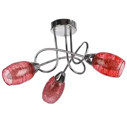Люстра стельова Brille класична E14 40W CH (LK-535C/3)