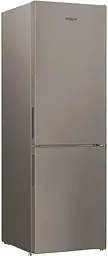 Холодильник Whirlpool з нижньою морозильною камерою 185x60х67, холод.відд.-223л, мороз.відд.-120л, 2дв., А++, ST, нерж - мініатюра 3