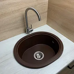 Кухонна мийка Adamant Circum 500x425x180 коричневий 624223, Коричневий - мініатюра 2