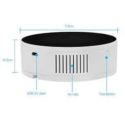 Розумний датчик витоку газу WiFi з сиреною Yobang Security GS-85 wifi + Iphone & Android App (100315) - мініатюра 7
