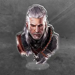 Акрилова колекційна фігурка Відьмак, The Witcher 15 см