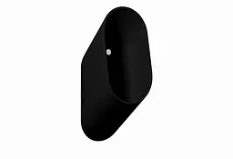 Пісуар підвісний Simas Vignoni VI03NM Black Matte, Чорний матовий