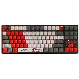 Клавіатура A4Tech Bloody WS87 Naraka Wireless/Bluetooth Black/Red (4711421001113)