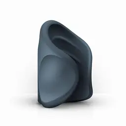 Мастурбатор Boners Vibrating Hand Job Stroker, 8.5 см (сірий)