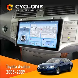 Штатна магнітола Toyota Avalon 2005-2009 Cyclone C9-012 4x64, DSP, 4G Cyclone (НФ-00008043)