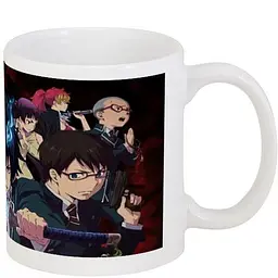 Кухоль GeekLand blue exorcist all characters CP 03.231 330 мл синій - мініатюра 2