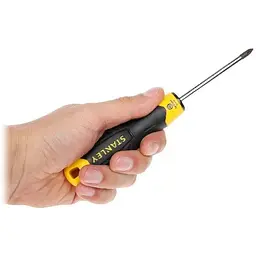 Викрутка хрестова Stanley Cushion Grip Pozidriv PZ1х75 мм (1-64-955) - мініатюра 3