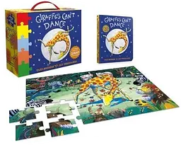 Giraffes Can't Dance Board Book & Jigsaw Carry Case