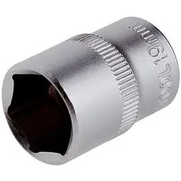 Головка торцева шестигранна Intertool 19 мм x 1/2" матова