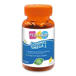 Ведмежуйки Pediakid Gommes Omega 3, 60 жувальних мармеладок