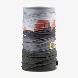 Шарф-труба Buff Polar Shann, Multi Сірий-Червоний