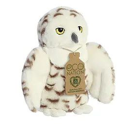 Іграшка AURORA ECO Снігова сова 20 см AURORA Art.200116A - мініатюра 2