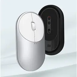 Миша бездротова Xiaomi Mi Portable mouse 2 BXSBMW02 срібляста - мініатюра 2