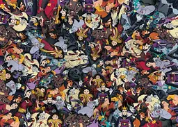Пазл Clementoni Impossible: Лиходії Діснея, Disney (Impossible Disney Villains Puzzle - 1000 pcs.), 1000 ел. (37518) - мініатюра 2