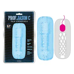 Ch38309 Мастурбатор гель Chisa Prof.Jason C Palm Stroker No.6 Blue