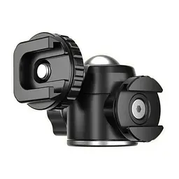 Адаптер кронштейн Ulanzi Vijim Dual Cold Shoe Ballhead UV-2046 U60 Black - мініатюра 2
