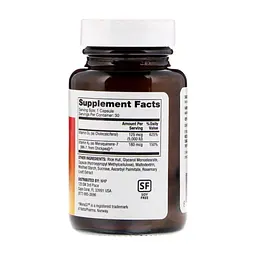 Вітамін Dr. Mercola Вітаміни D3 і K2, Vitamins D3 & K2, 30 капсул (MCL-01691) - мініатюра 2