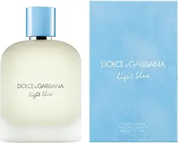 Оригінал Dolce Gabbana Light Blue Pour Homme 2025 - 200 мл туалетна вода