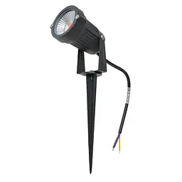Светильник грунтовый Brille LED 5W Red COB IP65 BK (AS-12)