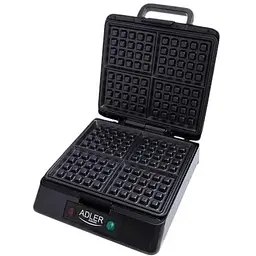 Вафельниця Adler AD 3036 1500 Вт - мініатюра 2
